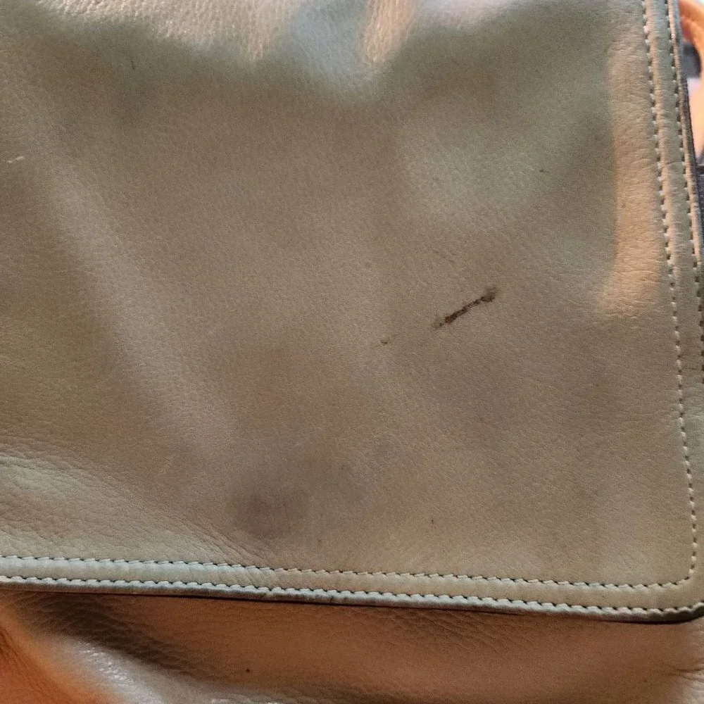 Tignanello Vintage Pebbled Leather Tan Backpack
